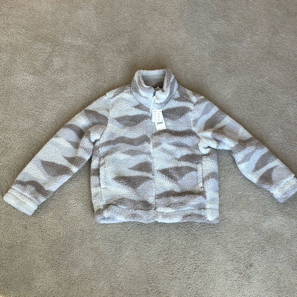 NWT LIV Outdoor Sherpa Teddy Jacket